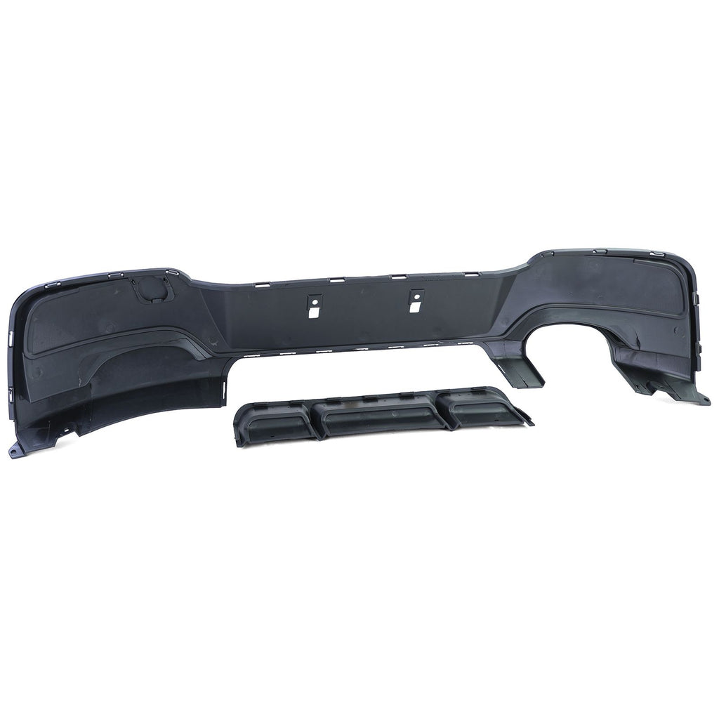 Heckdiffusor Schwarz Glanz passend für BMW 1er F20 F21 Vorfacelift