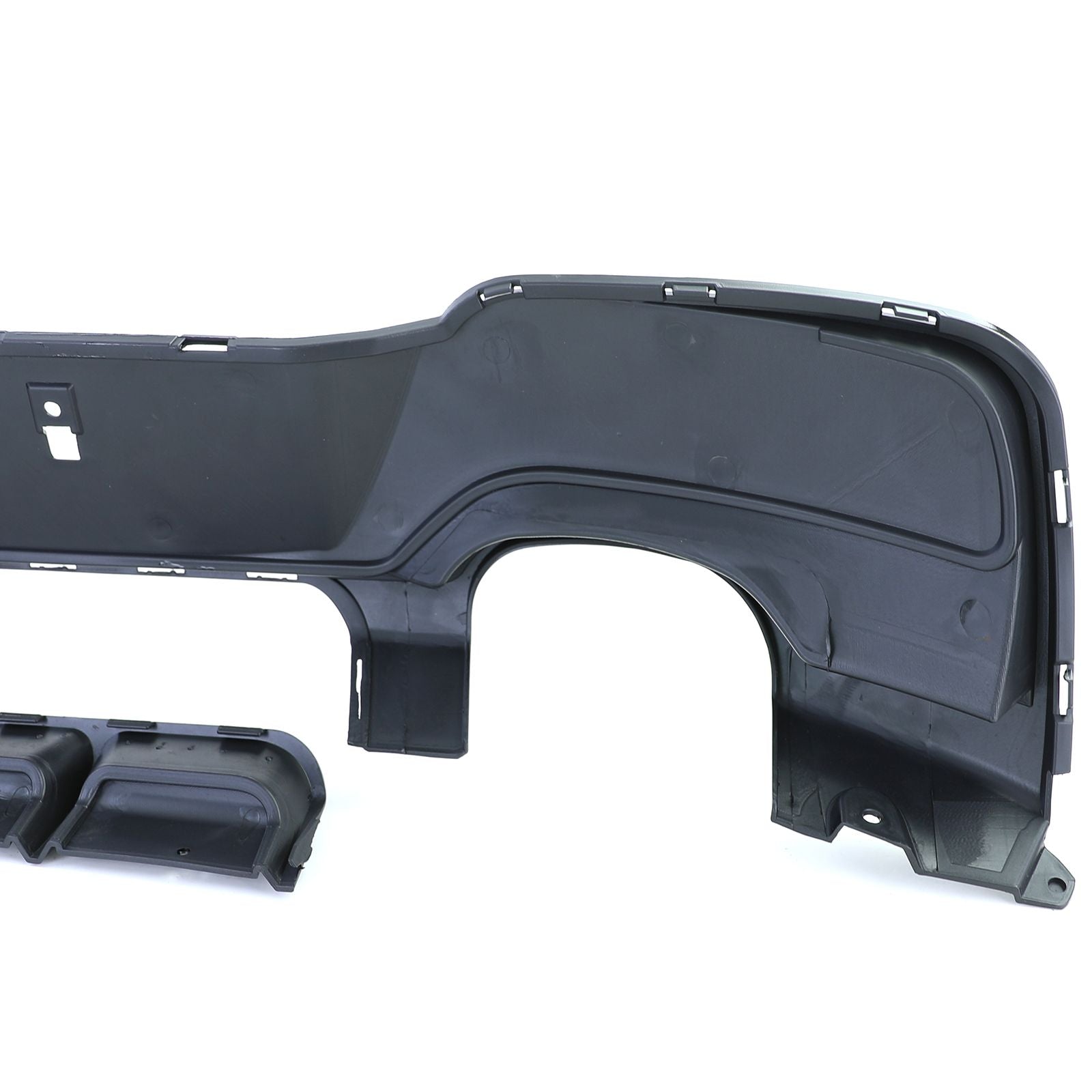 Heckdiffusor Schwarz Glanz passend für BMW 1er F20 F21 Vorfacelift