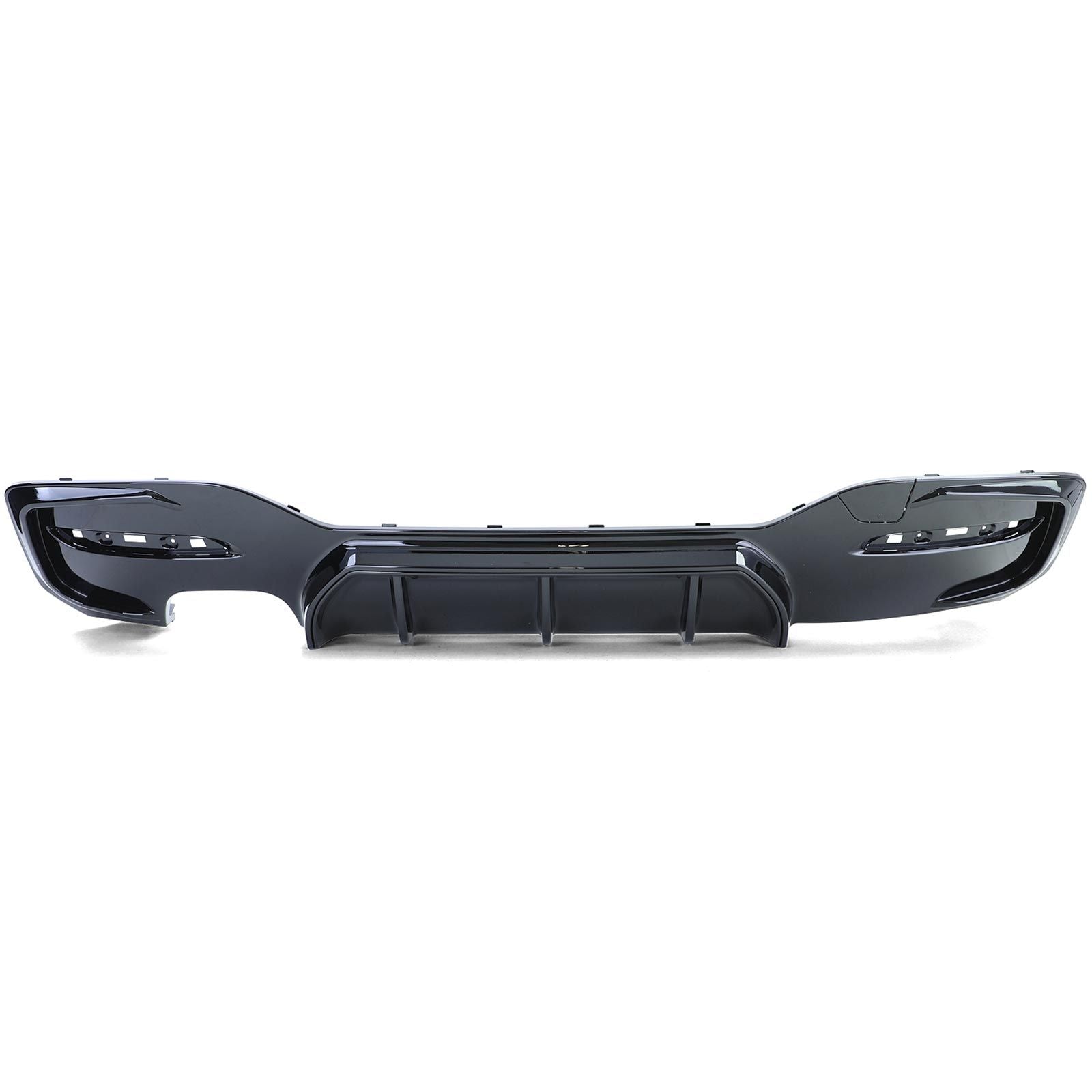 Heckdiffusor Schwarz Glanz passend für BMW 1er F20 F21 Facelift