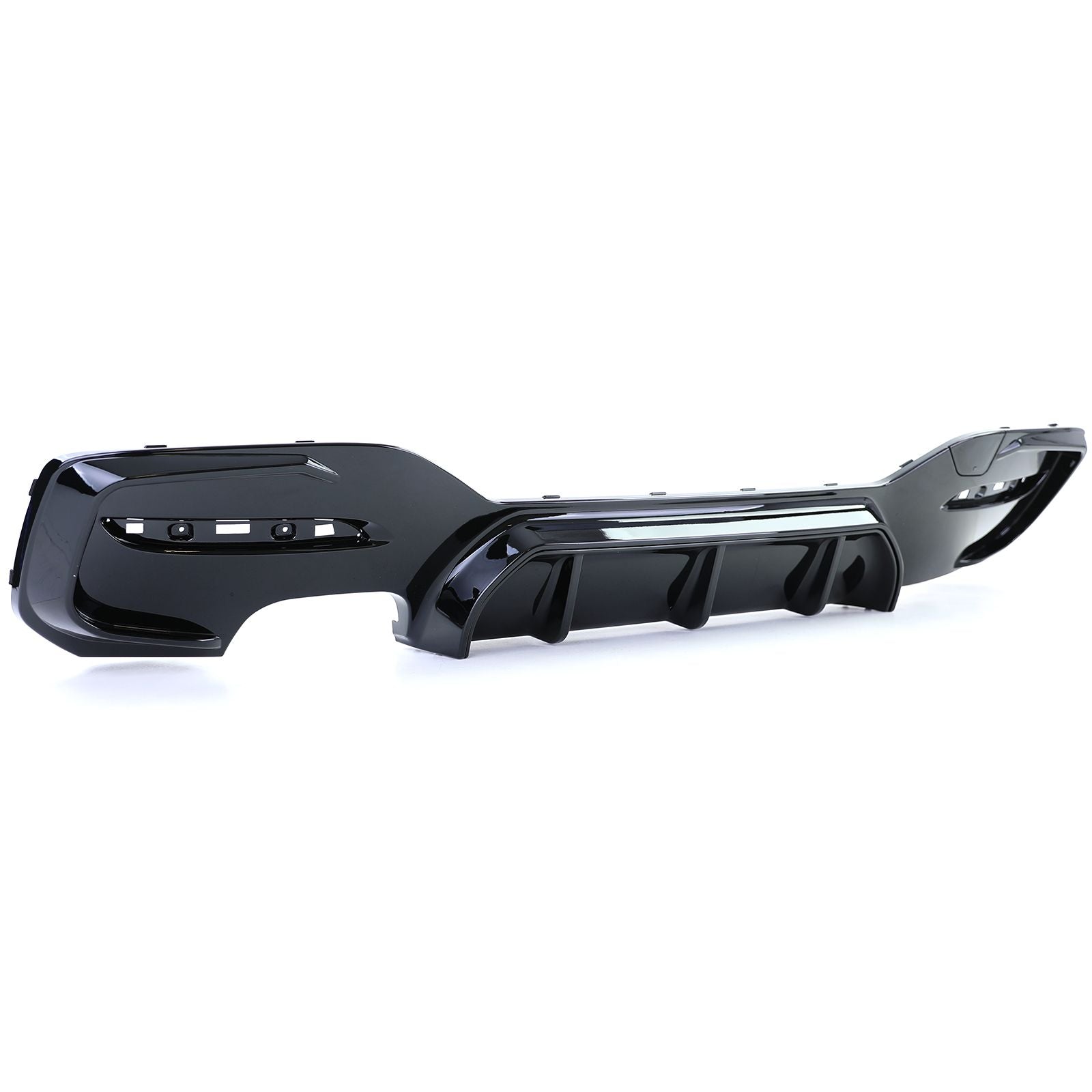 Heckdiffusor Schwarz Glanz passend für BMW 1er F20 F21 Facelift