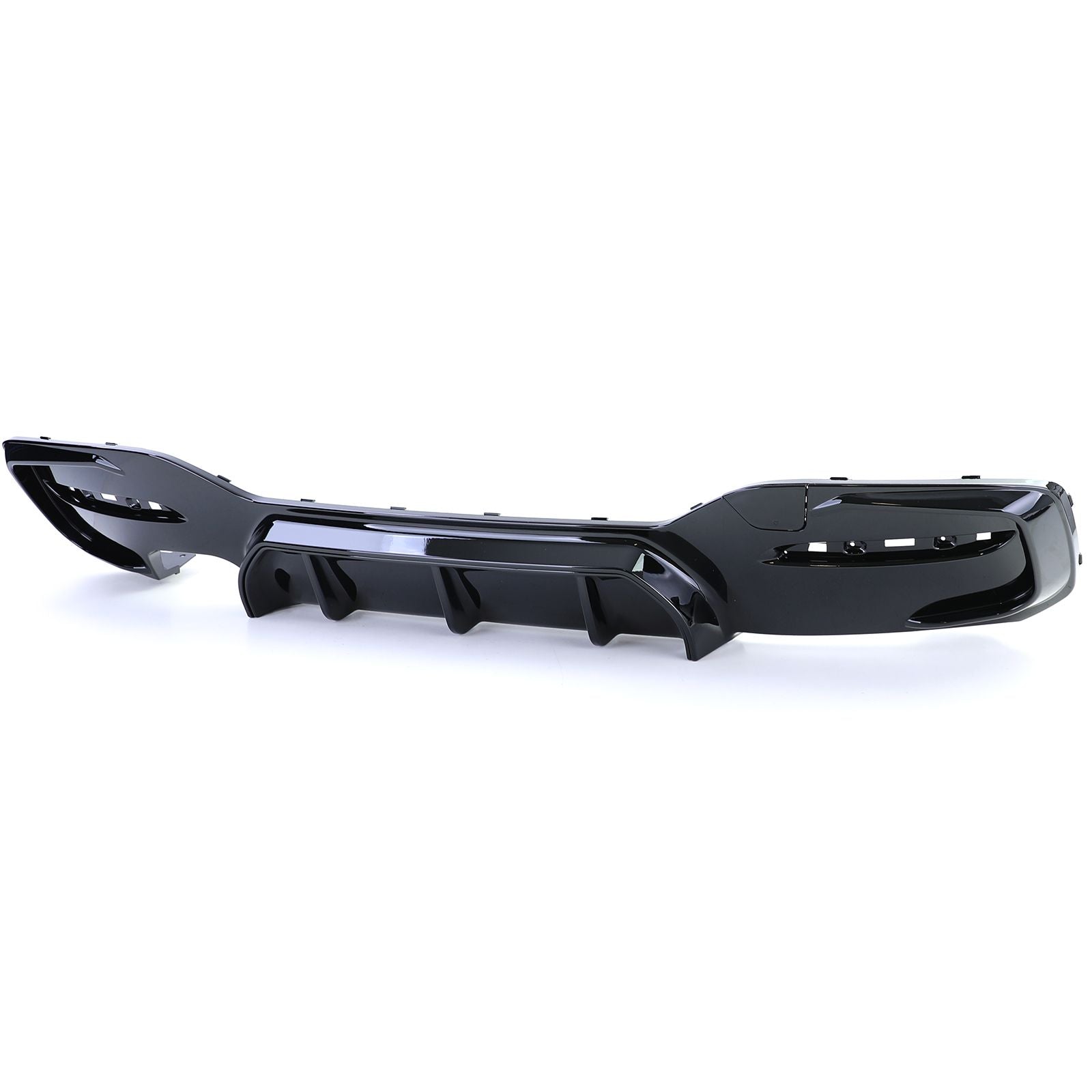 Heckdiffusor Schwarz Glanz passend für BMW 1er F20 F21 Facelift