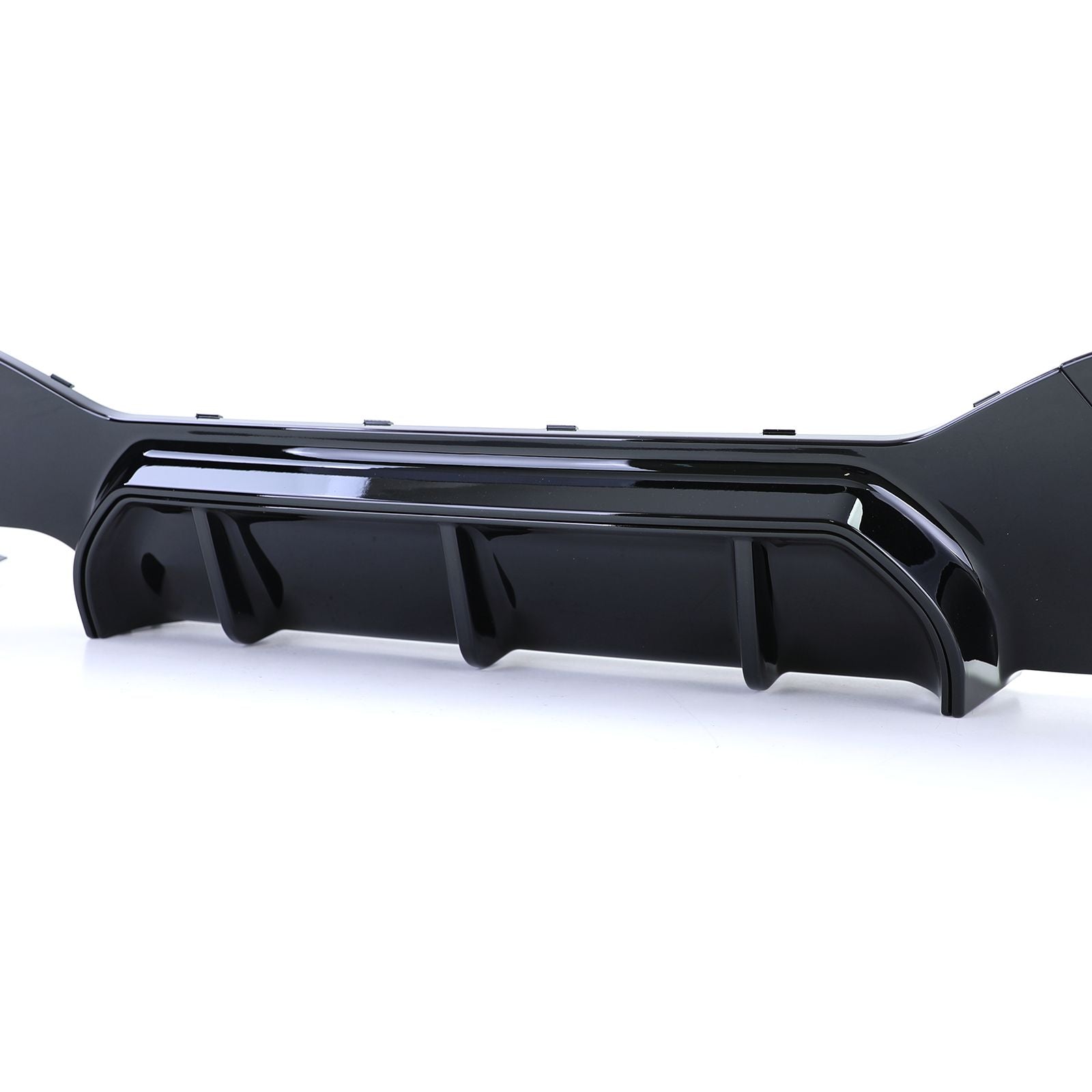 Heckdiffusor Schwarz Glanz passend für BMW 1er F20 F21 Facelift