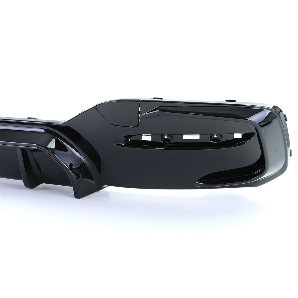 Heckdiffusor Schwarz Glanz passend für BMW 1er F20 F21 Facelift