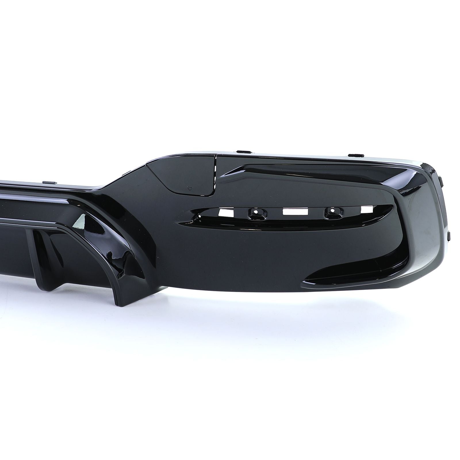 Heckdiffusor Schwarz Glanz passend für BMW 1er F20 F21 Facelift