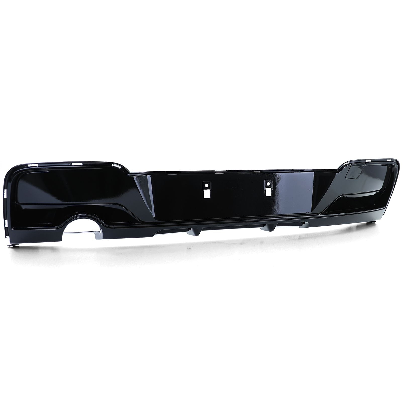 Heckdiffusor Schwarz Glanz passend für BMW 1er F20 F21 Vorfacelift