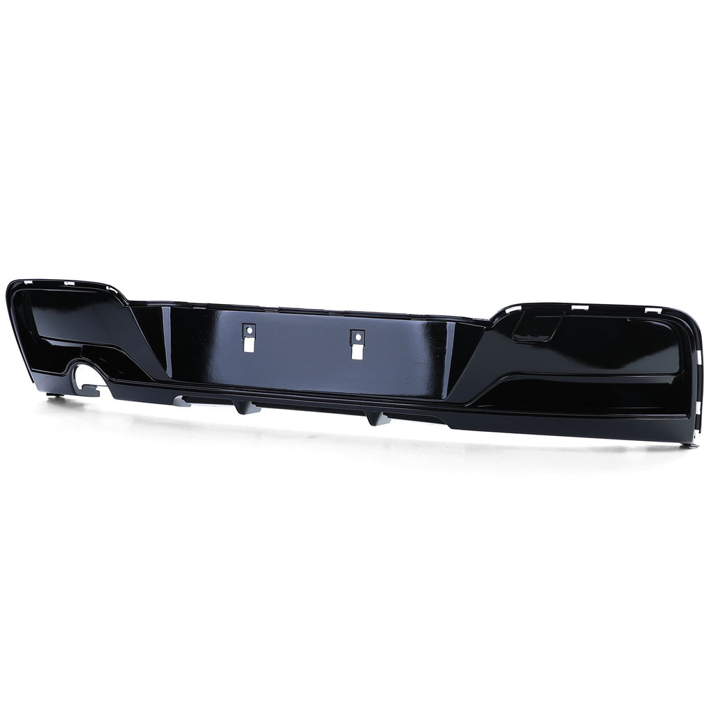 Heckdiffusor Schwarz Glanz passend für BMW 1er F20 F21 Vorfacelift