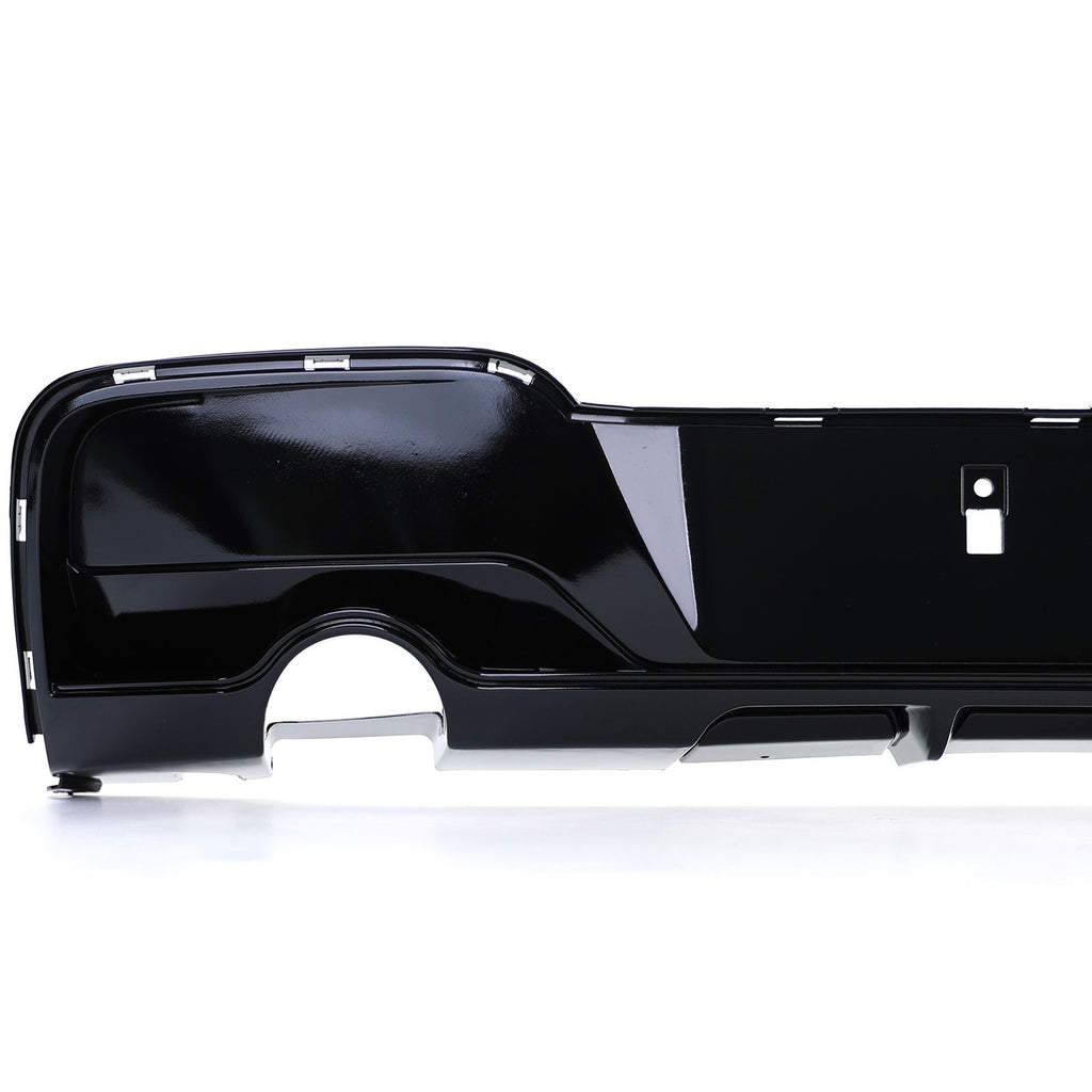 Heckdiffusor Schwarz Glanz passend für BMW 1er F20 F21 Vorfacelift