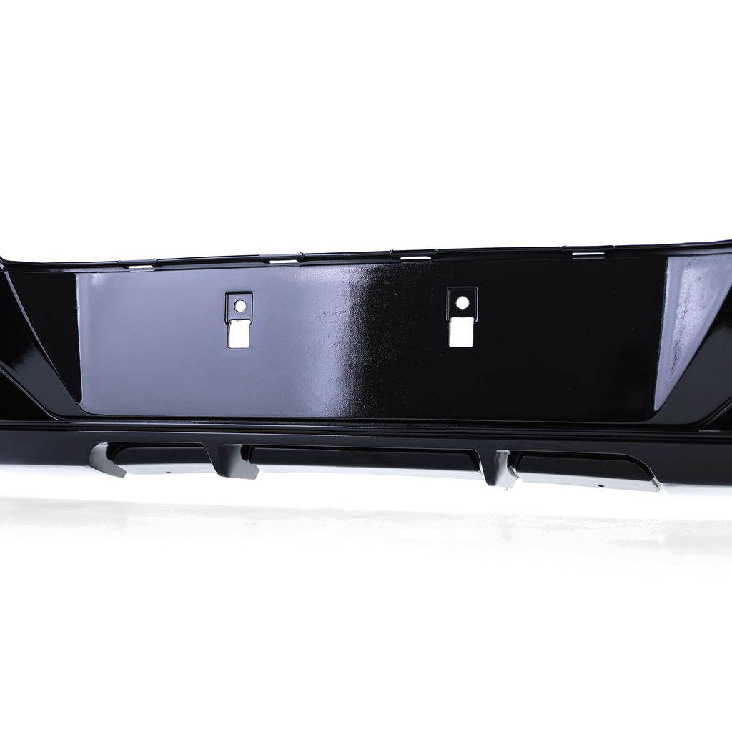 Heckdiffusor Schwarz Glanz passend für BMW 1er F20 F21 Vorfacelift