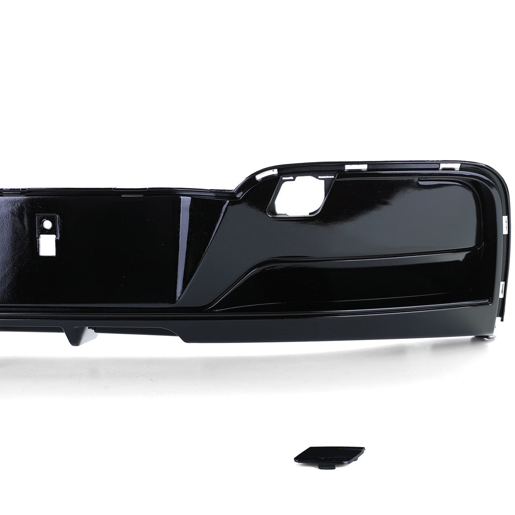 Heckdiffusor Schwarz Glanz passend für BMW 1er F20 F21 Vorfacelift