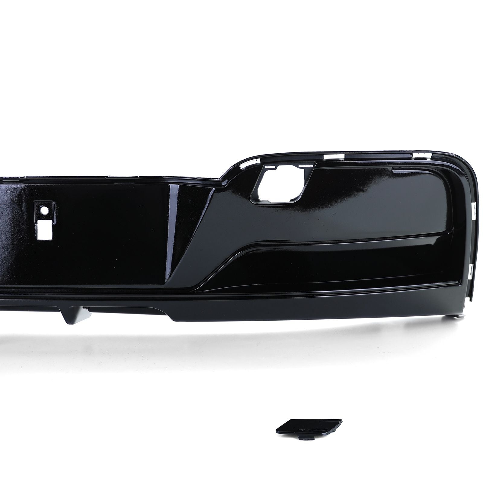 Heckdiffusor Schwarz Glanz passend für BMW 1er F20 F21 Vorfacelift