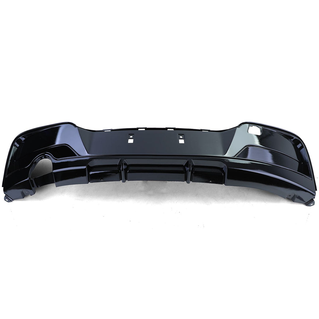 Heckdiffusor Schwarz Glanz passend für BMW 1er F20 F21 Vorfacelift