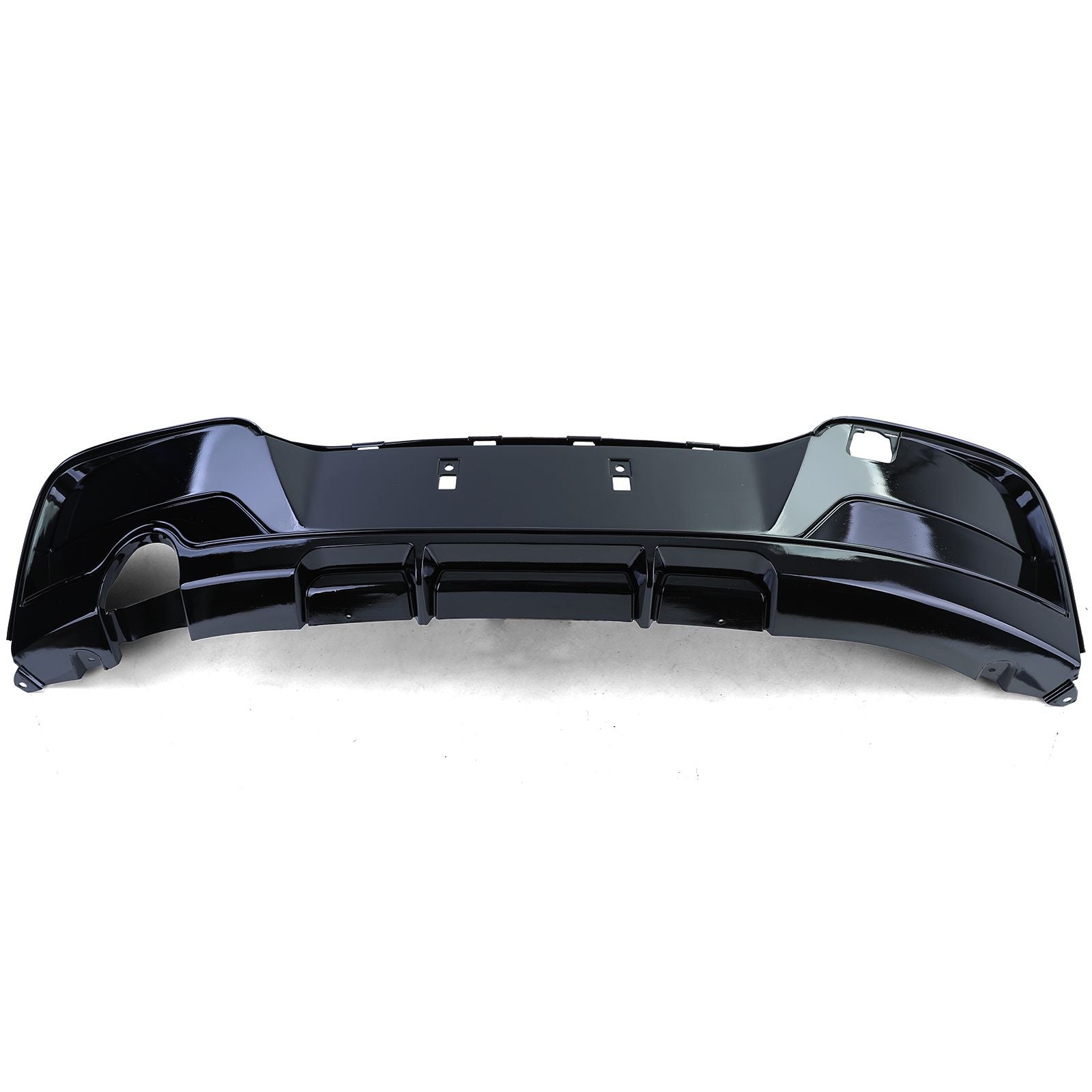 Heckdiffusor Schwarz Glanz passend für BMW 1er F20 F21 Vorfacelift