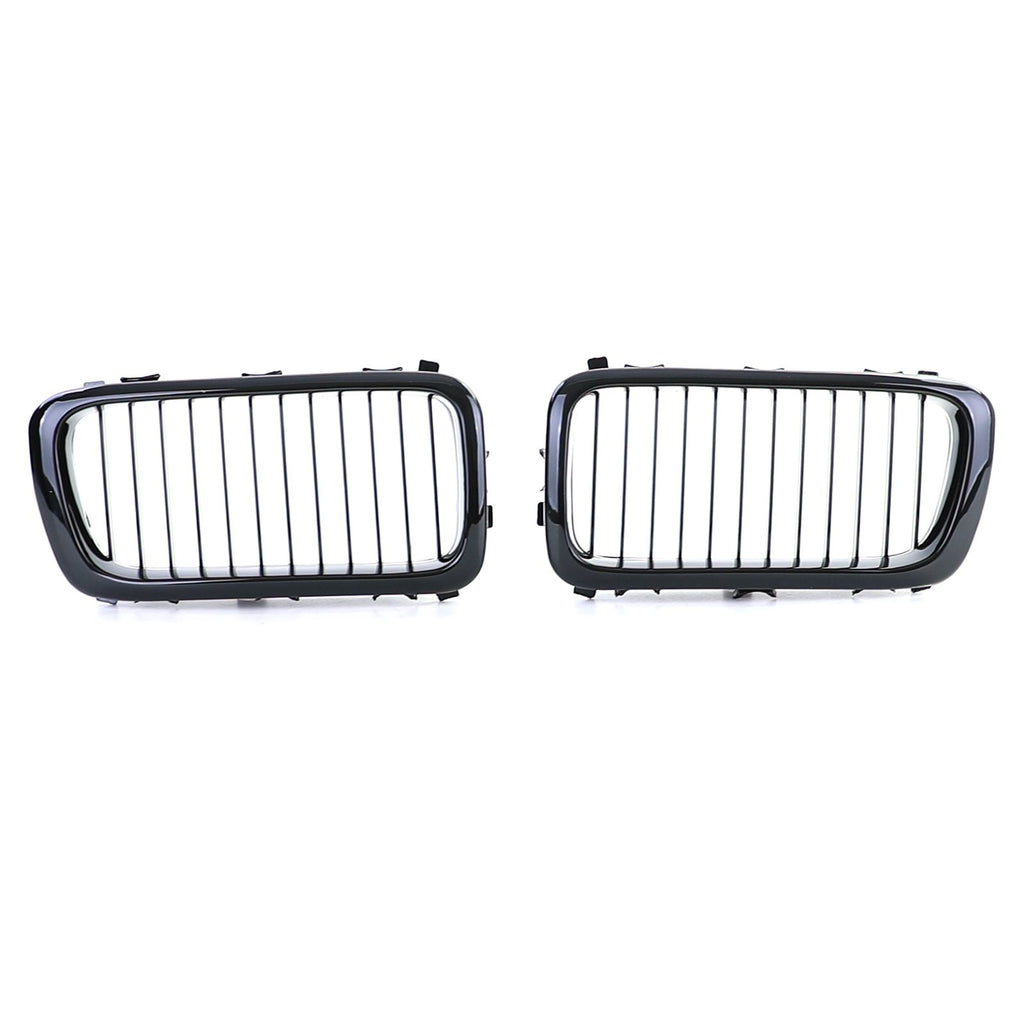 Kühlergrill Schwarz glänzend – passend für BMW 7er E38