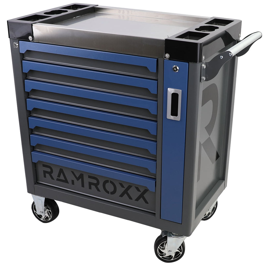 Werkstattwagen mit Werkzeugset – 258-teilig, fahrbar