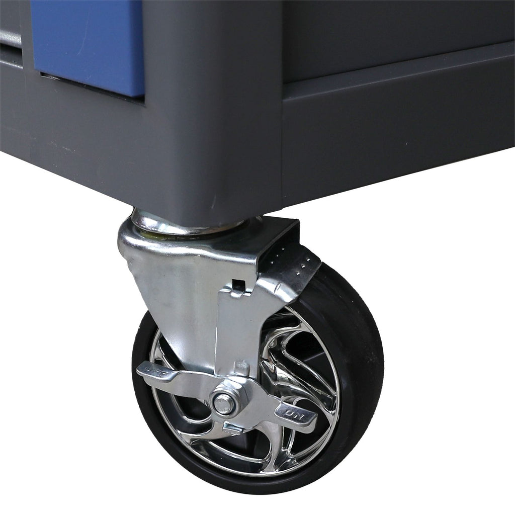 Werkstattwagen mit Werkzeugset – 258-teilig, fahrbar