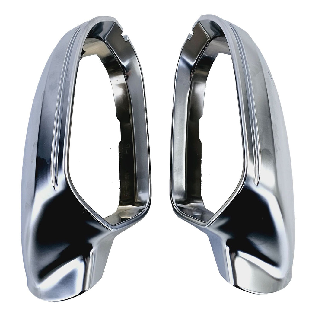 Spiegelkappen passend für Audi A6 C7 4G Silber Matt