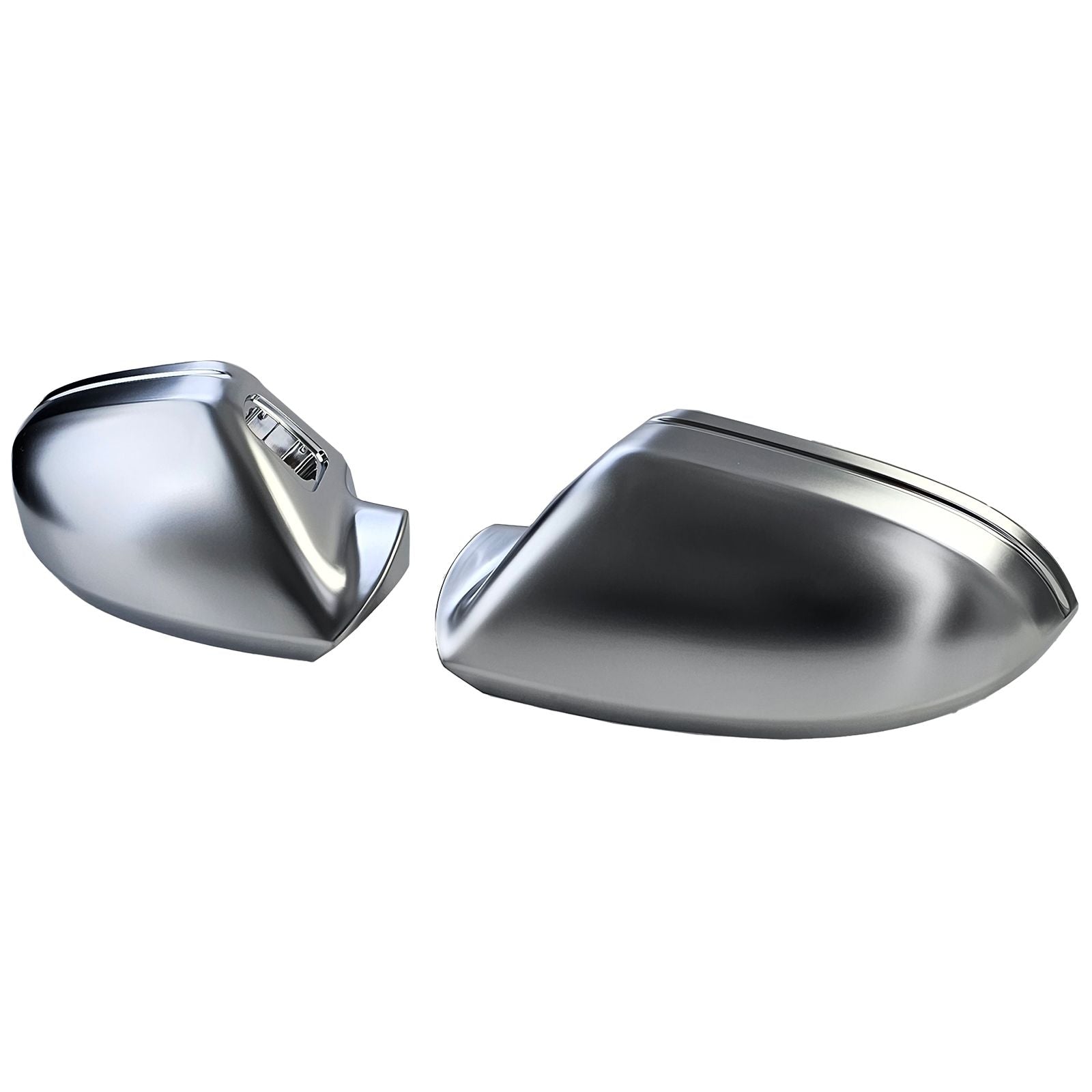 Spiegelkappen passend für Audi A6 C7 4G Silber Matt