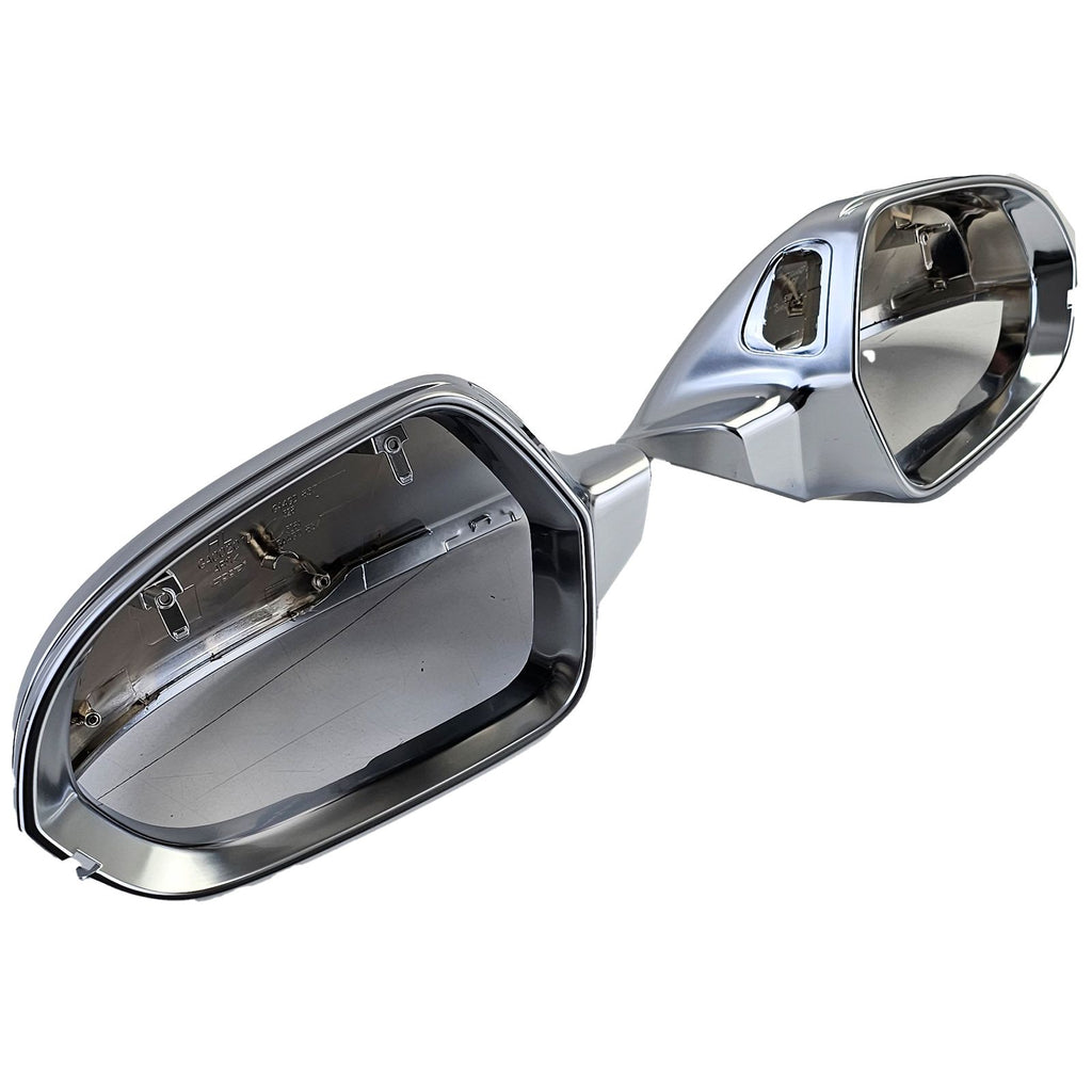 Spiegelkappen passend für Audi A6 C7 4G Silber Matt