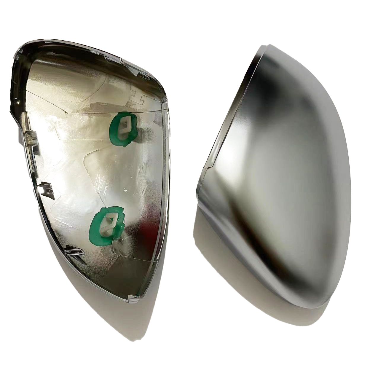 Spiegelkappen passend für VW Golf 8 ID.3 Silber Matt