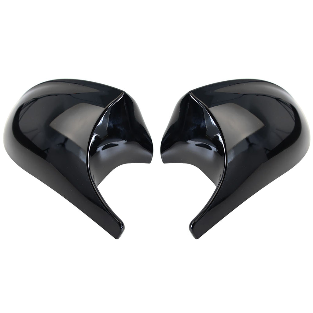 Spiegelkappen passend für BMW 3er E90 E91 E92 E93 Vorfacelift Schwarz Glanz