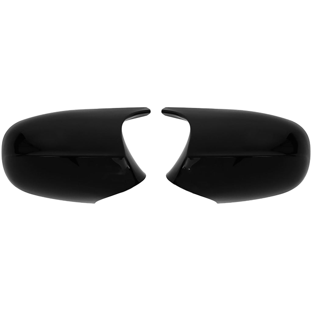 Spiegelkappen passend für BMW 3er E90 E91 E92 E93 LCI Facelift Schwarz Glanz