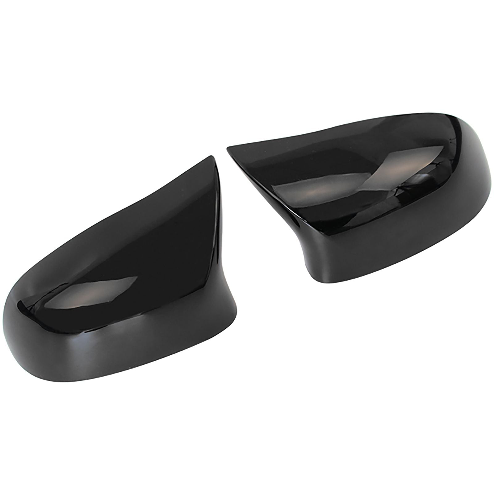 Spiegelkappen passend für BMW X6 F16 Schwarz Glanz