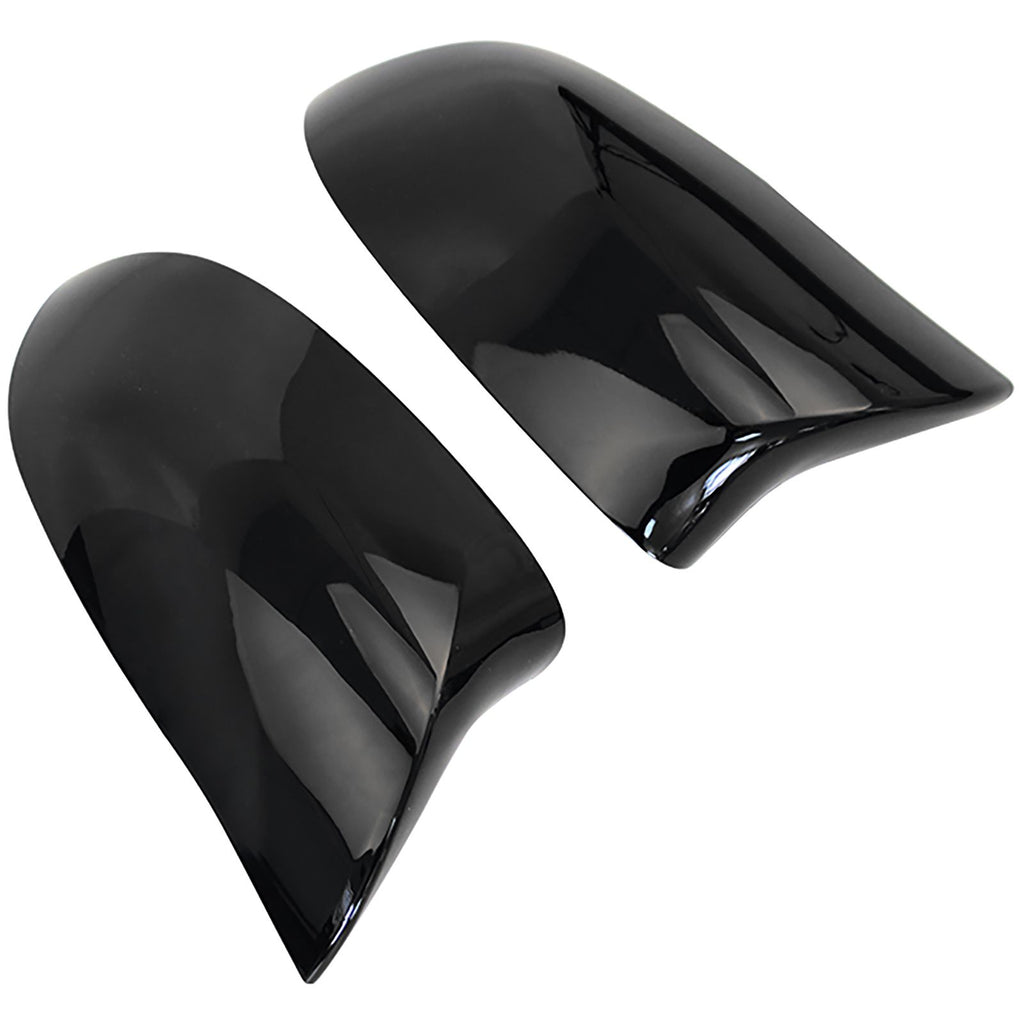 Spiegelkappen passend für BMW X6 F16 Schwarz Glanz