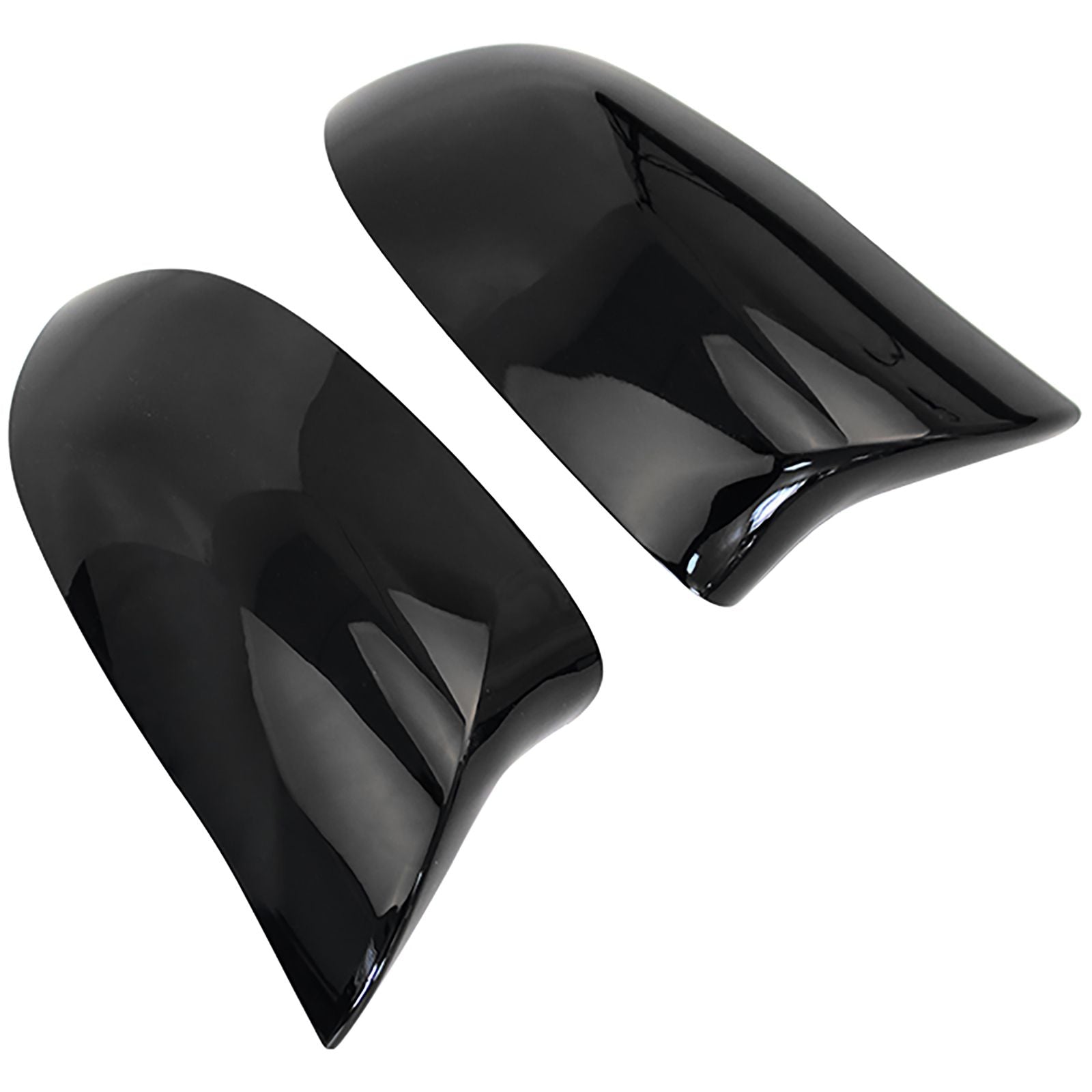 Spiegelkappen passend für BMW X6 F16 Schwarz Glanz