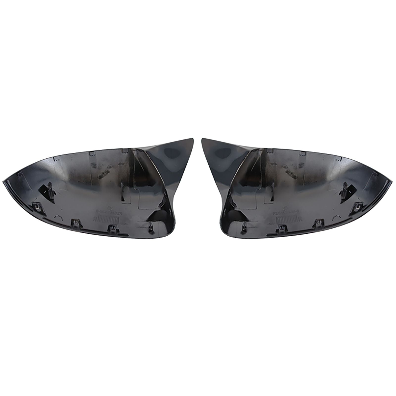 Spiegelkappen passend für BMW X6 F16 Schwarz Glanz