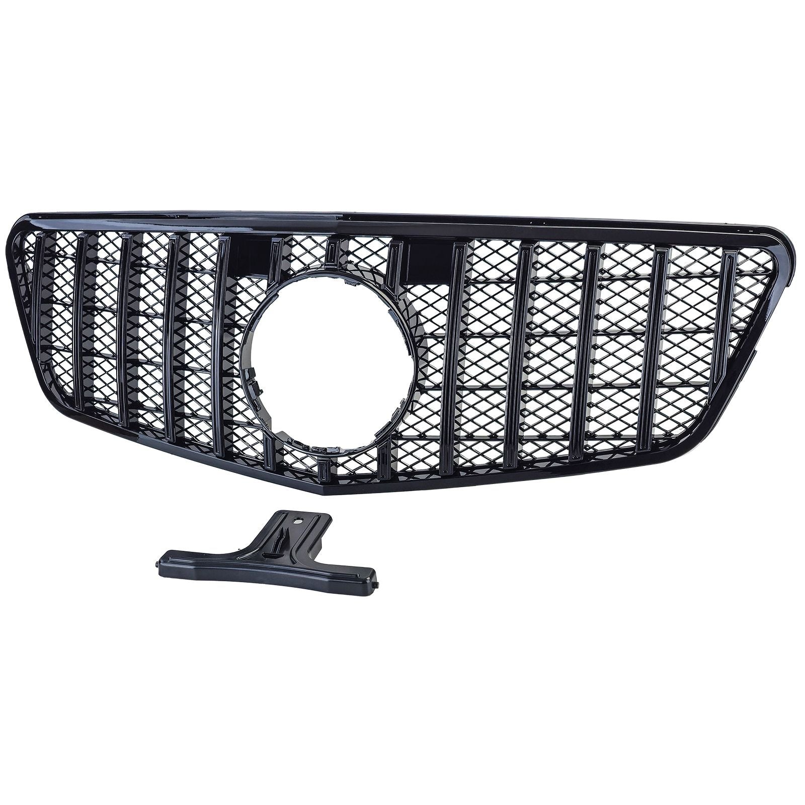 Kühlergrill Schwarz Glanz – passend für Mercedes E-Klasse W212 / S212 Vorfacelift