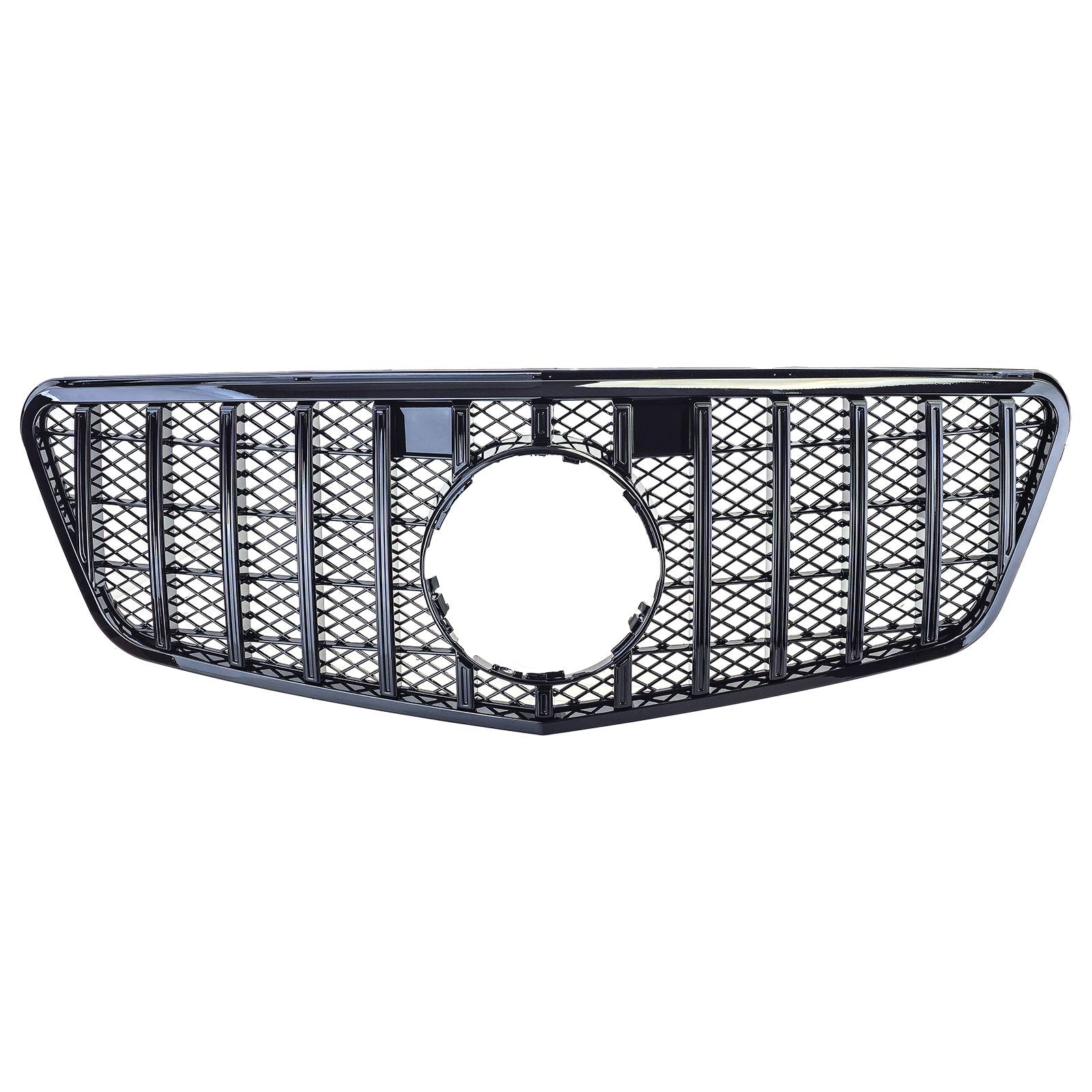 Kühlergrill Schwarz Glanz – passend für Mercedes E-Klasse W212 / S212 Vorfacelift