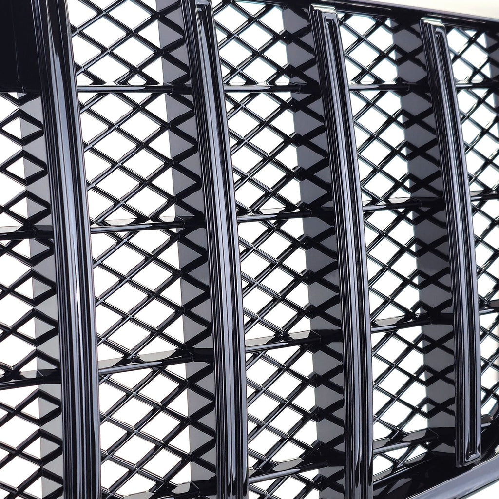 Kühlergrill Schwarz Glanz – passend für Mercedes E-Klasse W212 / S212 Vorfacelift