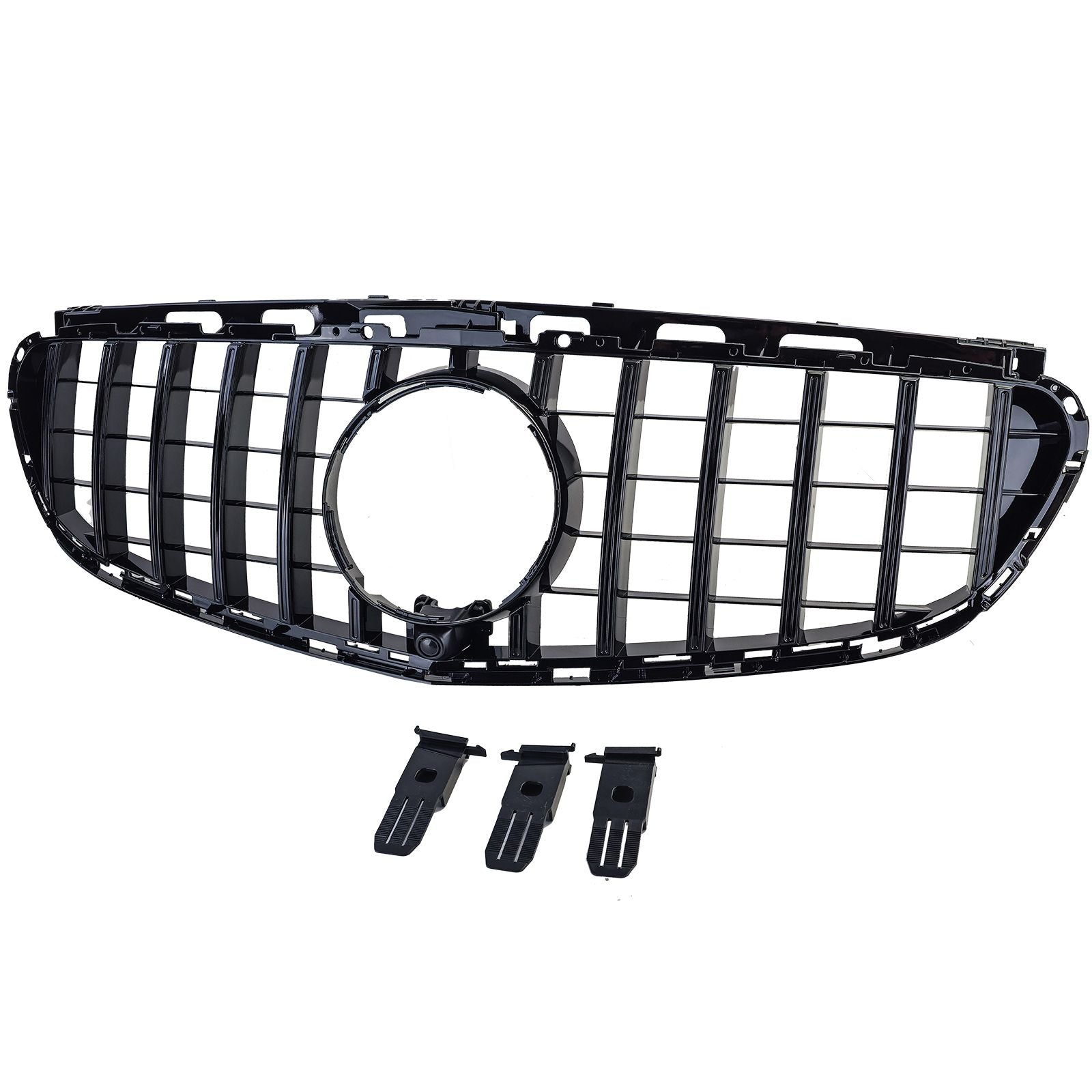 Kühlergrill Schwarz Glanz – passend für Mercedes E-Klasse W212 / S212 Facelift