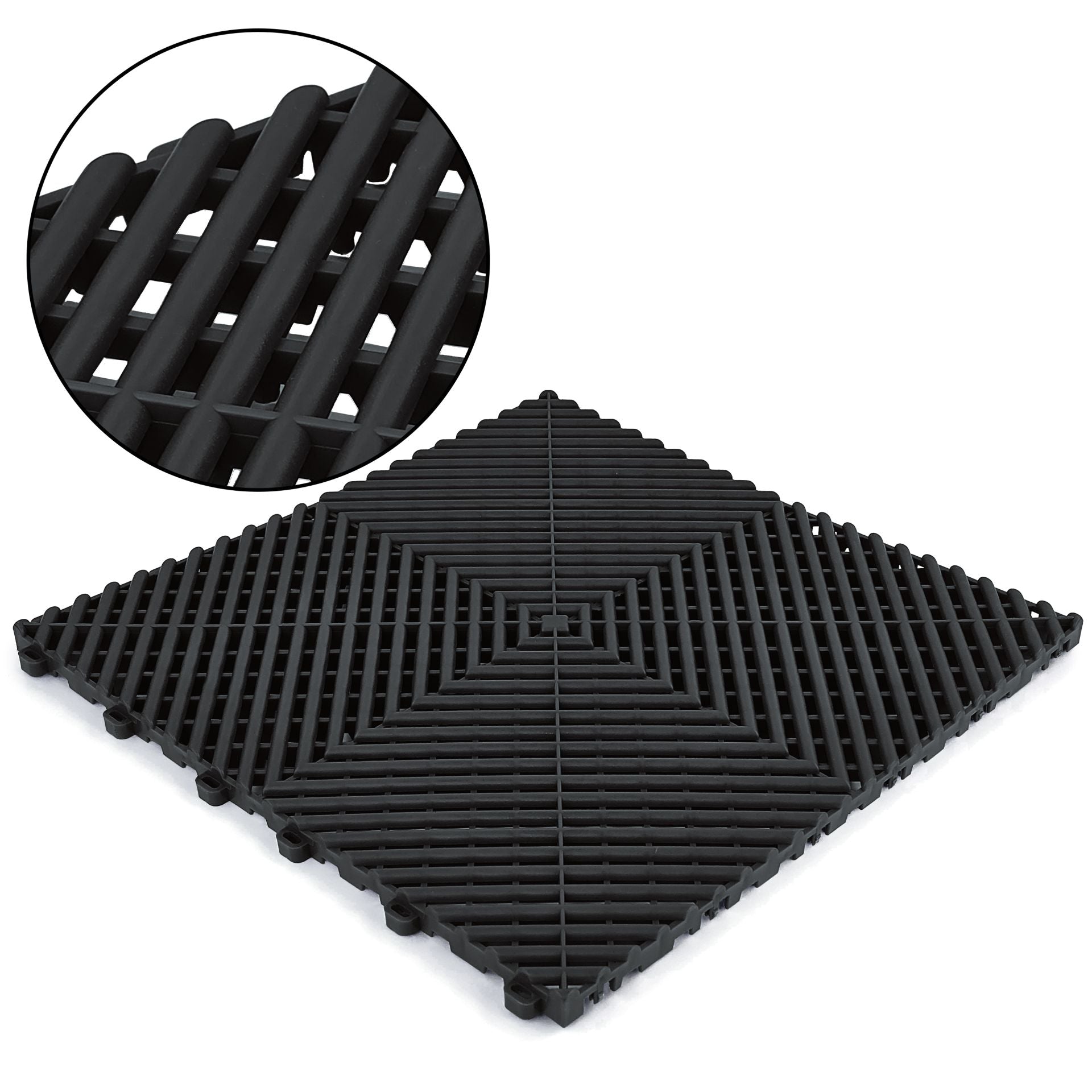 Performance Werkstattboden 40×40 cm – Klickfliese in vielen Farben – 6er Set (0,96 m²)