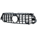 Kühlergrill Schwarz Glanz – passend für Mercedes A-Klasse W177 / V177 Facelift