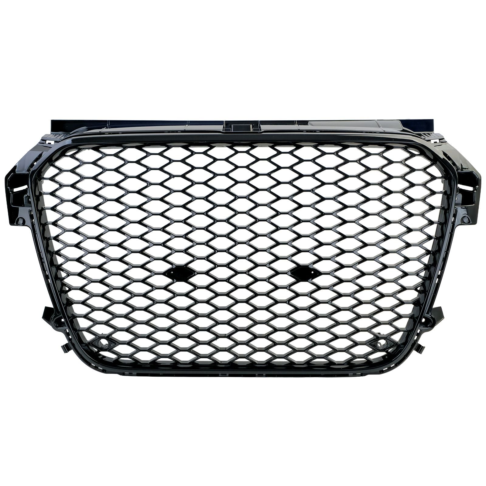 Wabengrill Schwarz glänzend – passend für Audi A1 8X Vorfacelift
