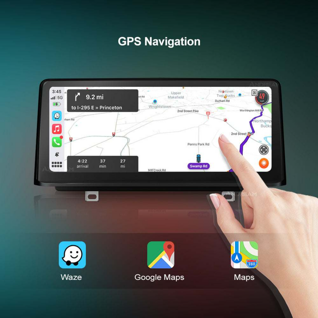 Wireless Apple CarPlay & Android Auto Display - passend für BMW 4er F32 F33 F36 F82 (CIC / NBT / NBT EVO)