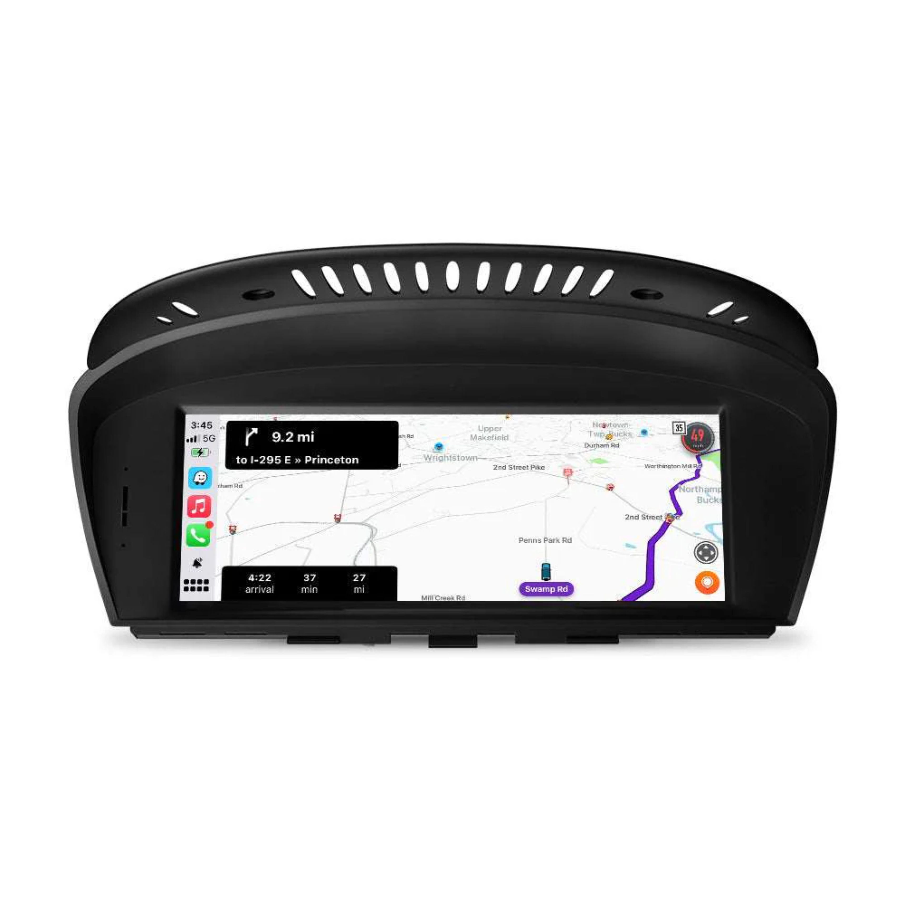 Wireless Apple CarPlay & Android Auto Display - passend für BMW 6er E63 E64 (CCC & CIC)