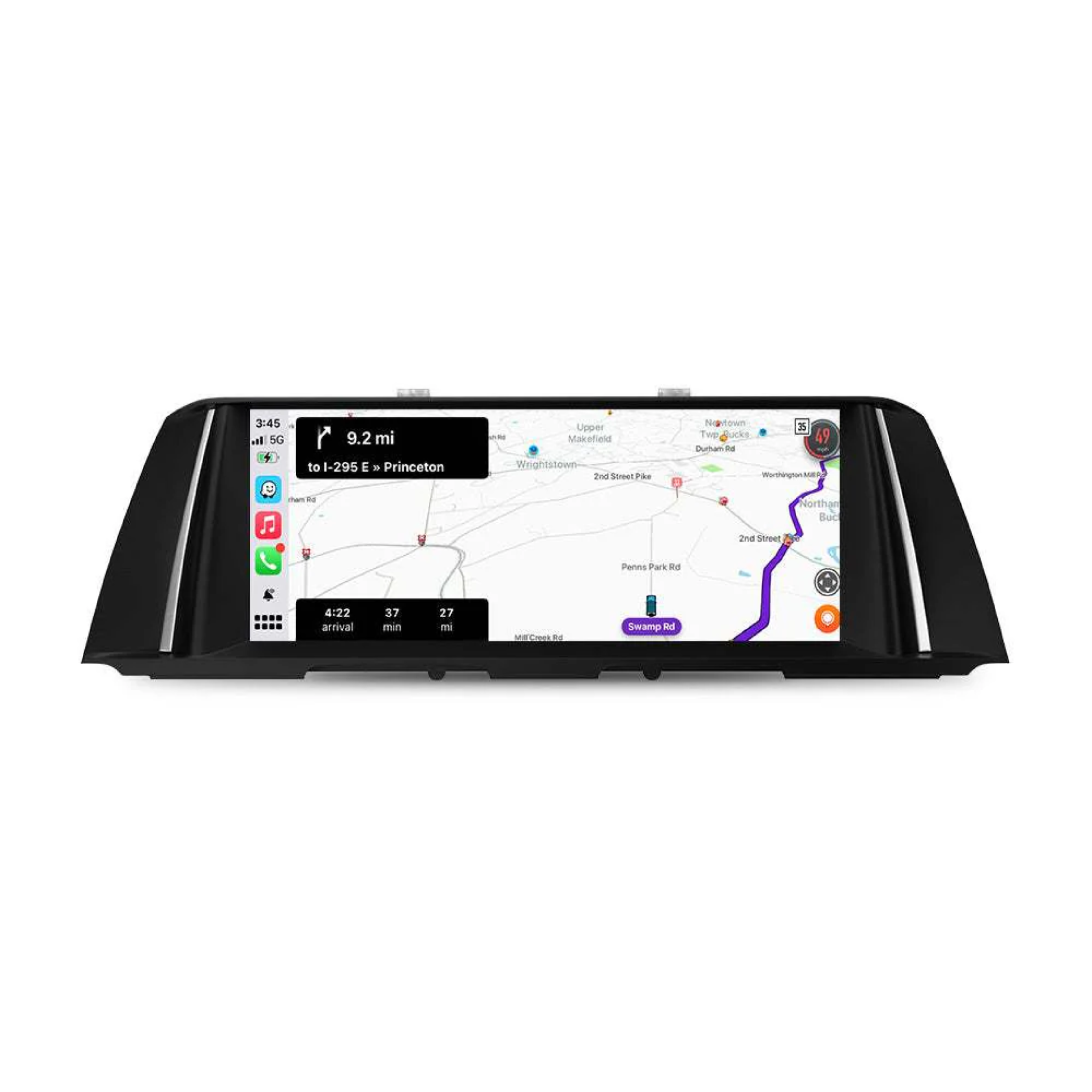 Wireless Apple CarPlay & Android Auto Display - passend für BMW 5er F10 F11 (CIC / NBT)