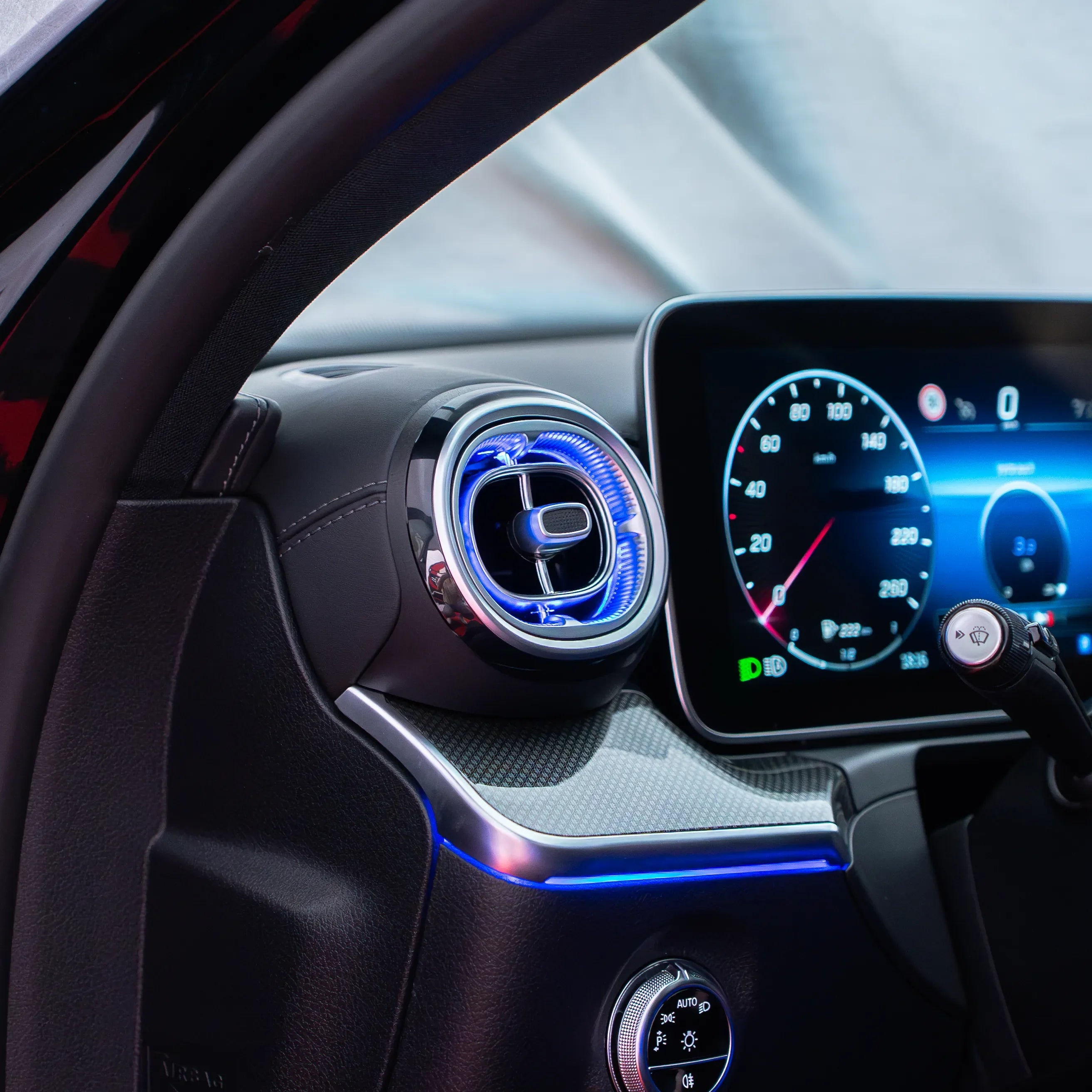 Mercedes GLC X254 Beleuchtete Lüftungsdüsen | Vorne & Hinten Komplett Set