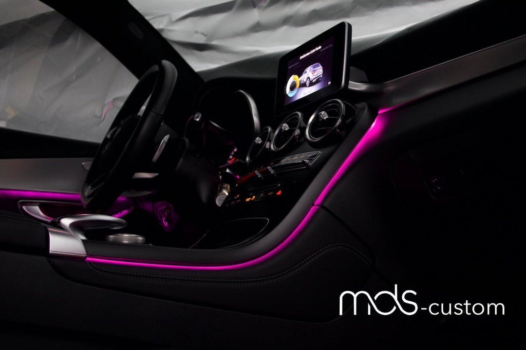 Mercedes X253 Ambientebeleuchtung 3-64 Farben – Upgrade-Nachrüstsatz für Mercedes GLC