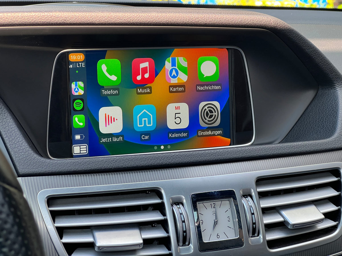 Wireless Apple CarPlay und Android Auto Modul für Mercedes NTG