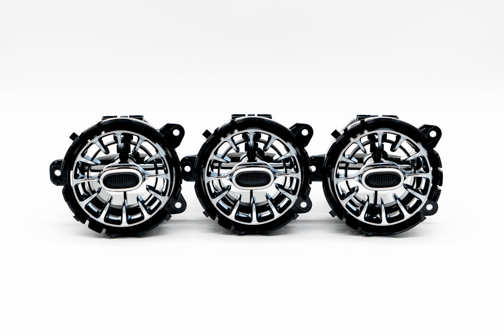 Mercedes A-Klasse W177 Beleuchtete Lüftungsdüsen | Turbinen Optik