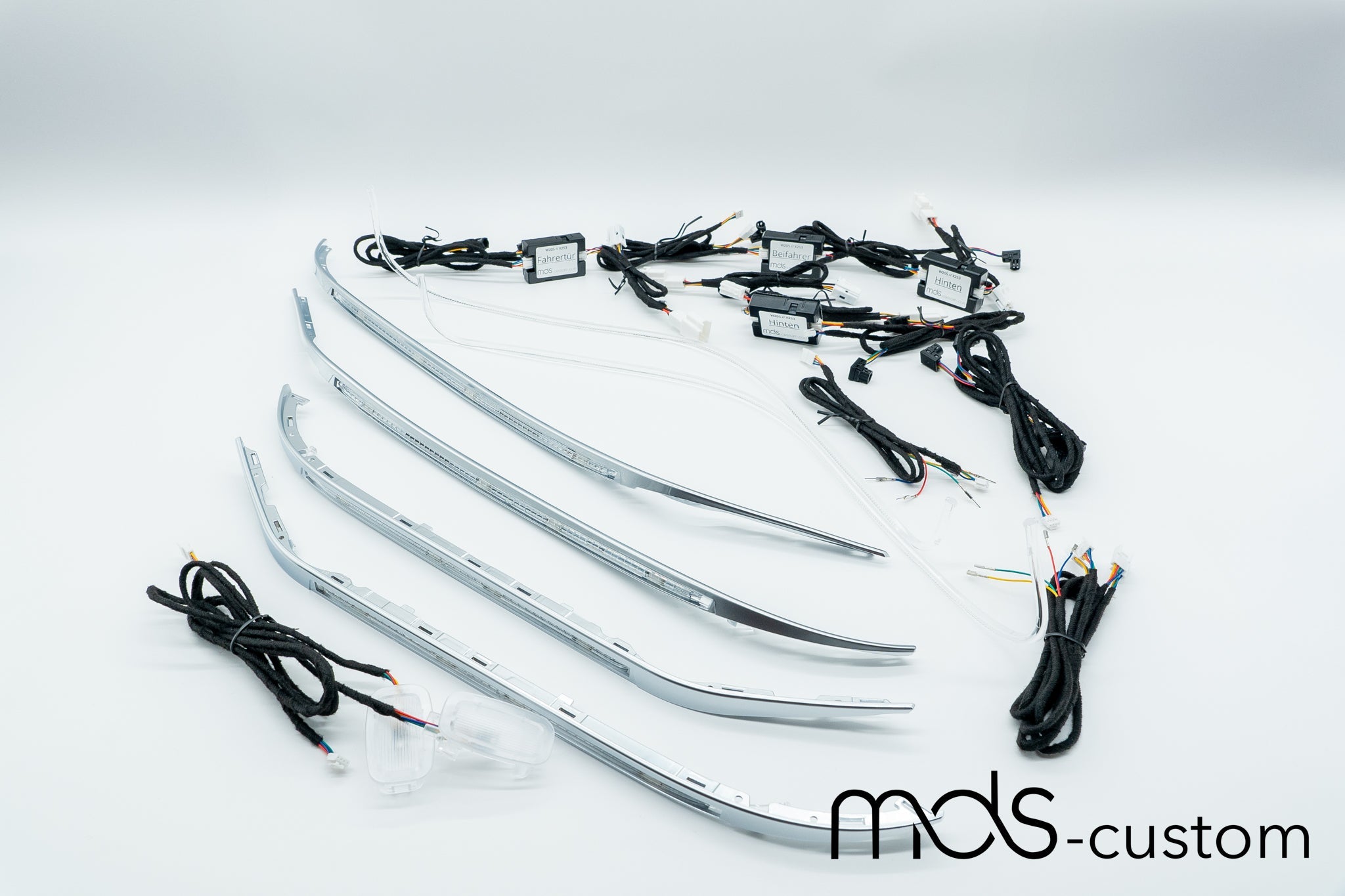 Mercedes GLC X253 Ambientebeleuchtung Nachrüstsatz | 0-64 Farben Nachrüstsatz