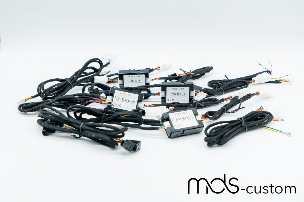 Mercedes X253 Ambientebeleuchtung 3-64 Farben – Upgrade-Nachrüstsatz für Mercedes GLC