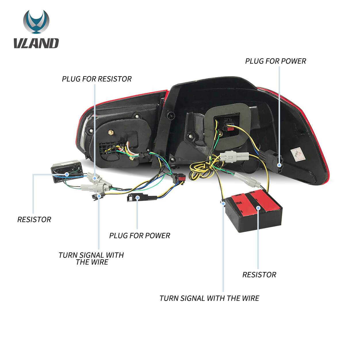 LED Rückleuchten passend für Golf 6