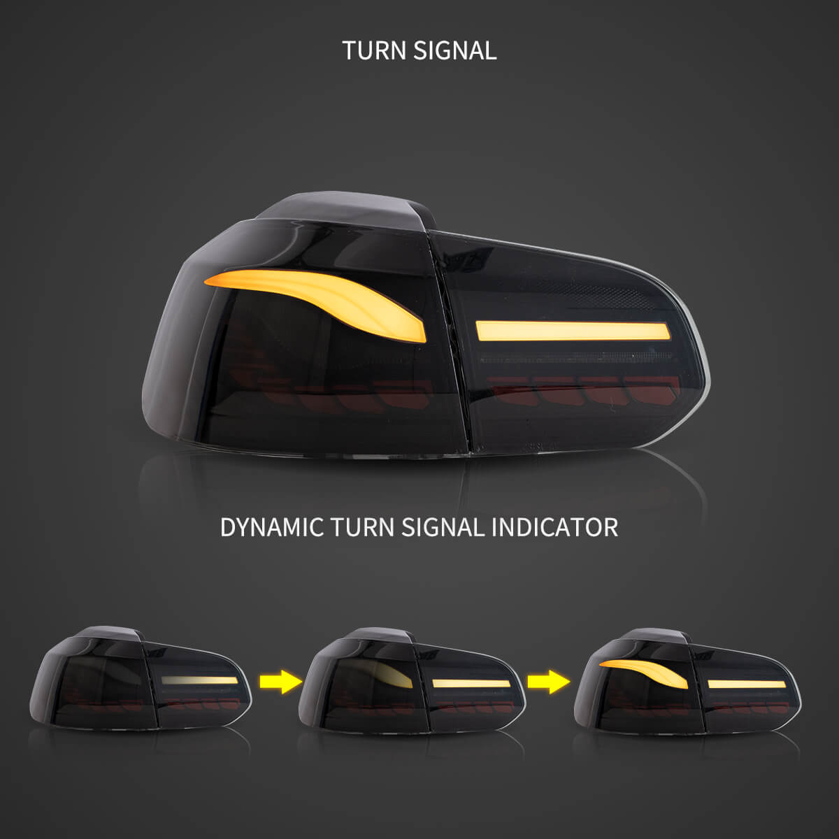 OLED Rückleuchten passend für Golf 6