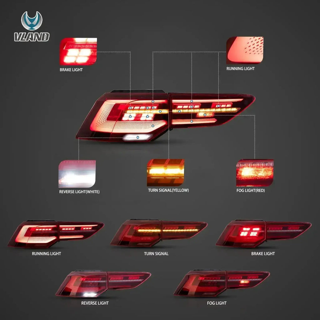 LED Rückleuchten passend für Golf 8