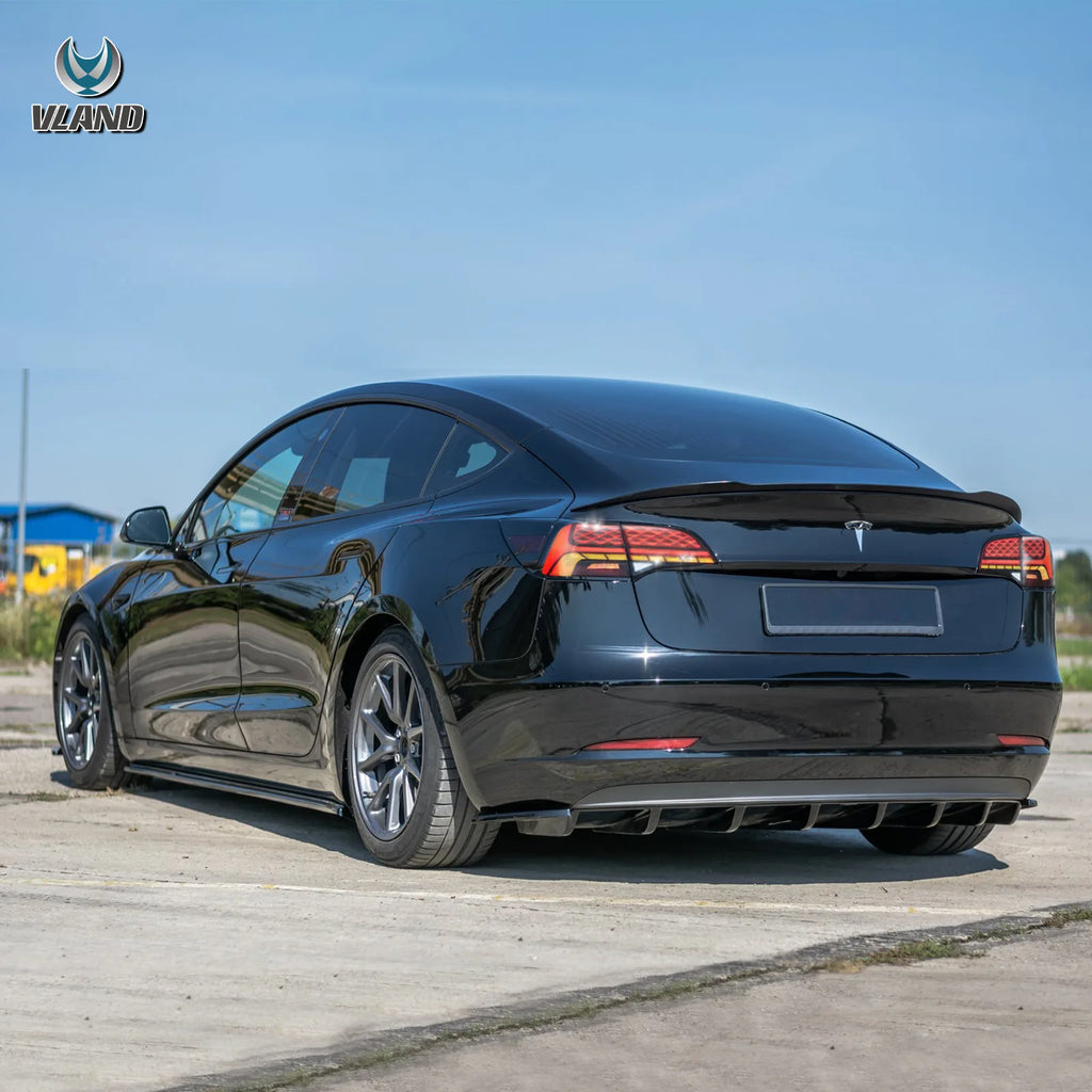 LED Rückleuchten passend für Tesla Model Y 2020-2022 Model 3 2017-2022