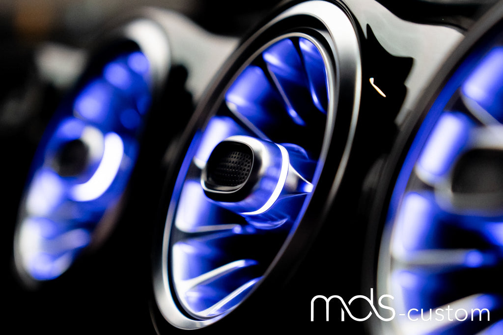 Mercedes A-Klasse W177 Ambientebeleuchtung Nachrüst-Set | 0-64 Farben